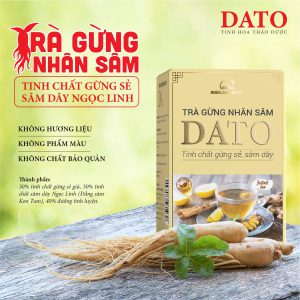 Tra Gung nhan sam DATO