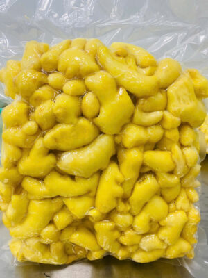 Frozen Peeled Ginger Export