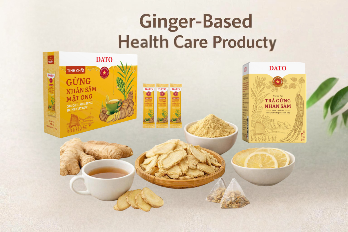 Ginger based health care products