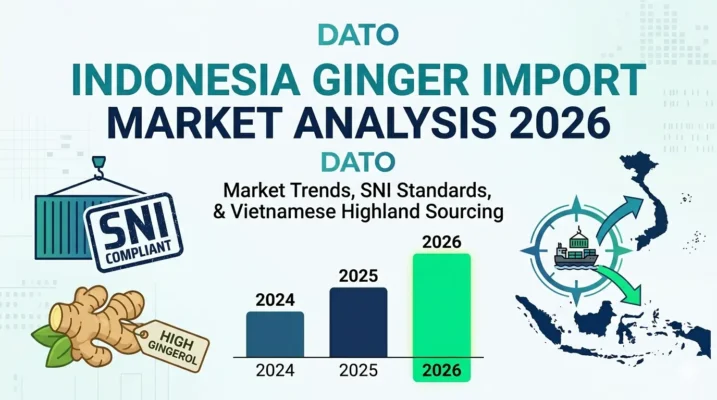 Indonesia ginger import market analysis